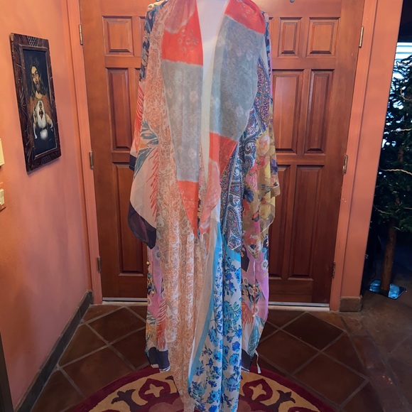 FREE PEOPLE Leonora Kimono one size - Picture 3 of 8